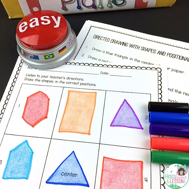 Frogs, Fairies, and Lesson Plans Learning About Shapes 2 Teacher