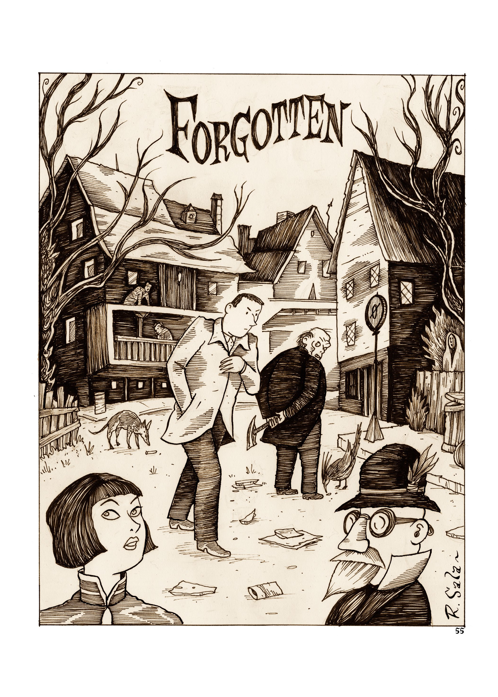 Read online Violenzia and Other Deadly Amusements comic -  Issue # TPB - 56