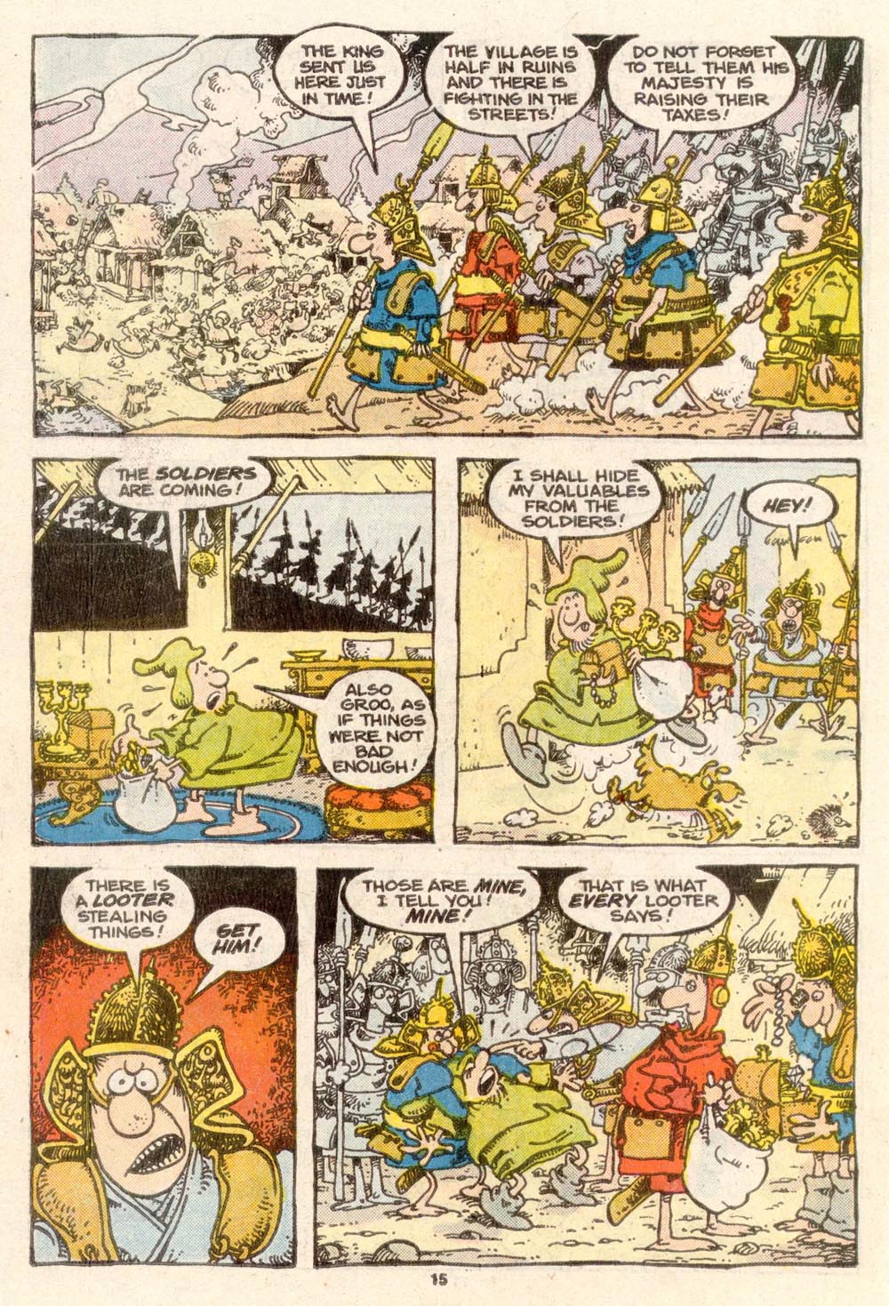 Read online Sergio Aragonés Groo the Wanderer comic -  Issue #37 - 15