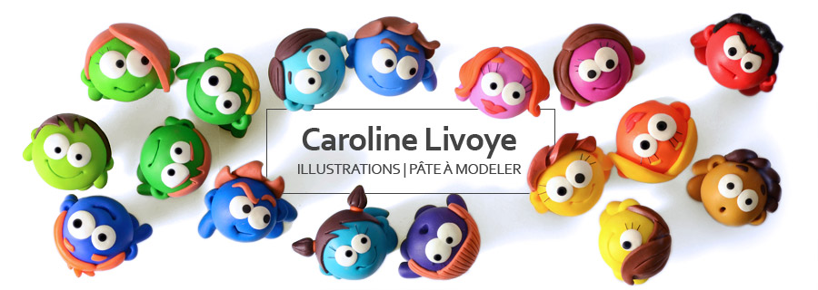Caroline Livoye | Illustrations pâte à modeler