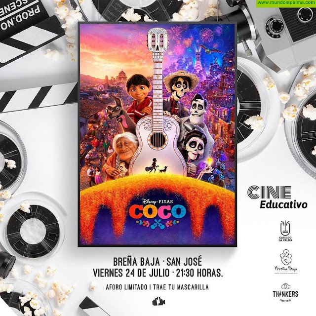 SANTA ANA: Cine de valores con “Coco”