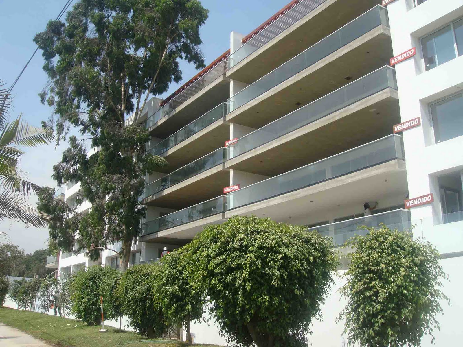 Concreto Estampado en Techo de Edificio