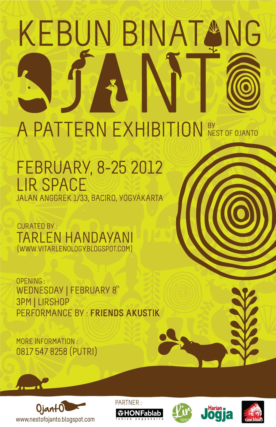 Poster Kebun Binatang dengan Desain Menarik