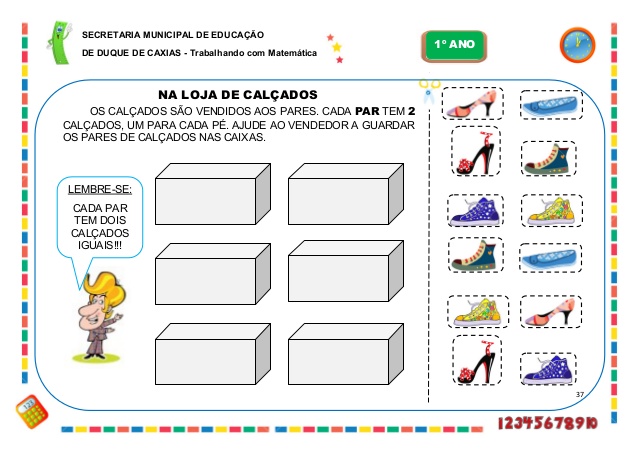 caderno de atividades matematica 1 ano fundamental