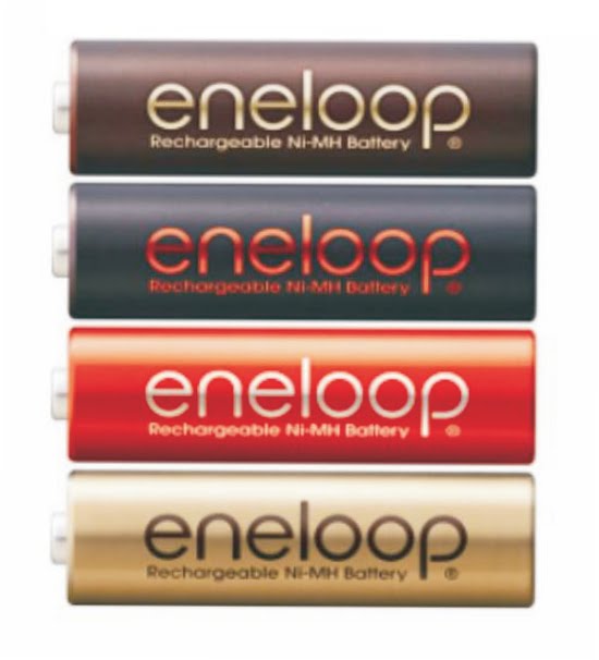 Sanyo Limited Edition Eneloop Tones Chocolate Battery Pack