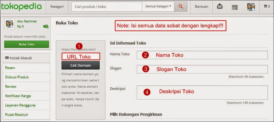 Cara Membuat Toko Online di Tokopedia | BISNIS INTERNET .COM