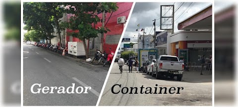 Solicitação de fiscalização de um Gerador e um Container fixos nas ruas de Patos 