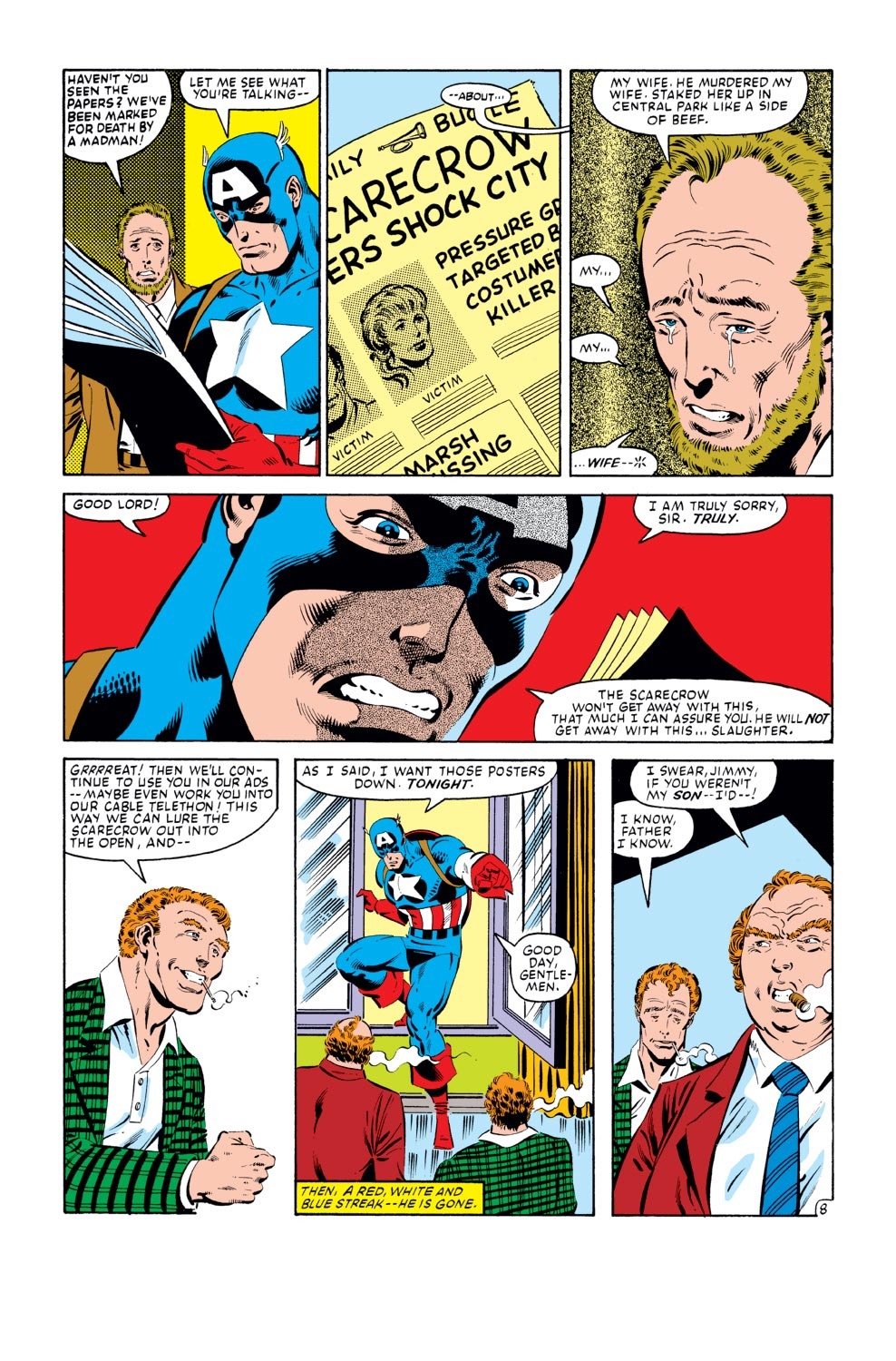 Read online Captain America (1968) comic -  Issue #280 - 9