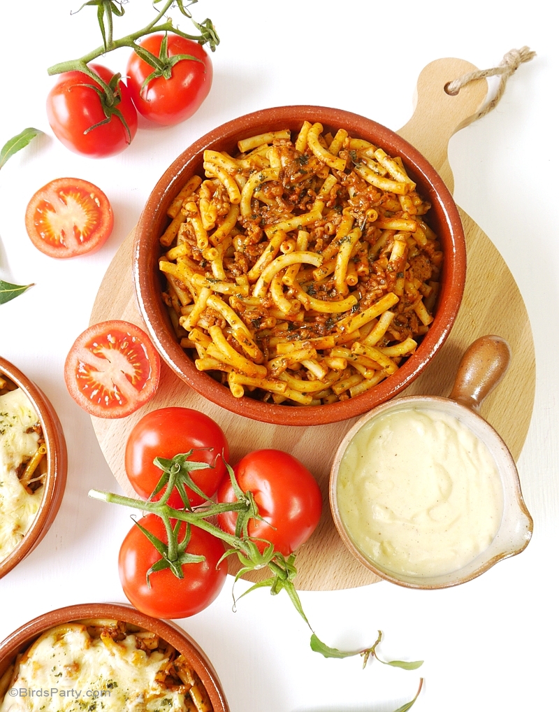 Dinner Party Recipe | Ragu alla Bolognese Pasta Bowls - Party Ideas