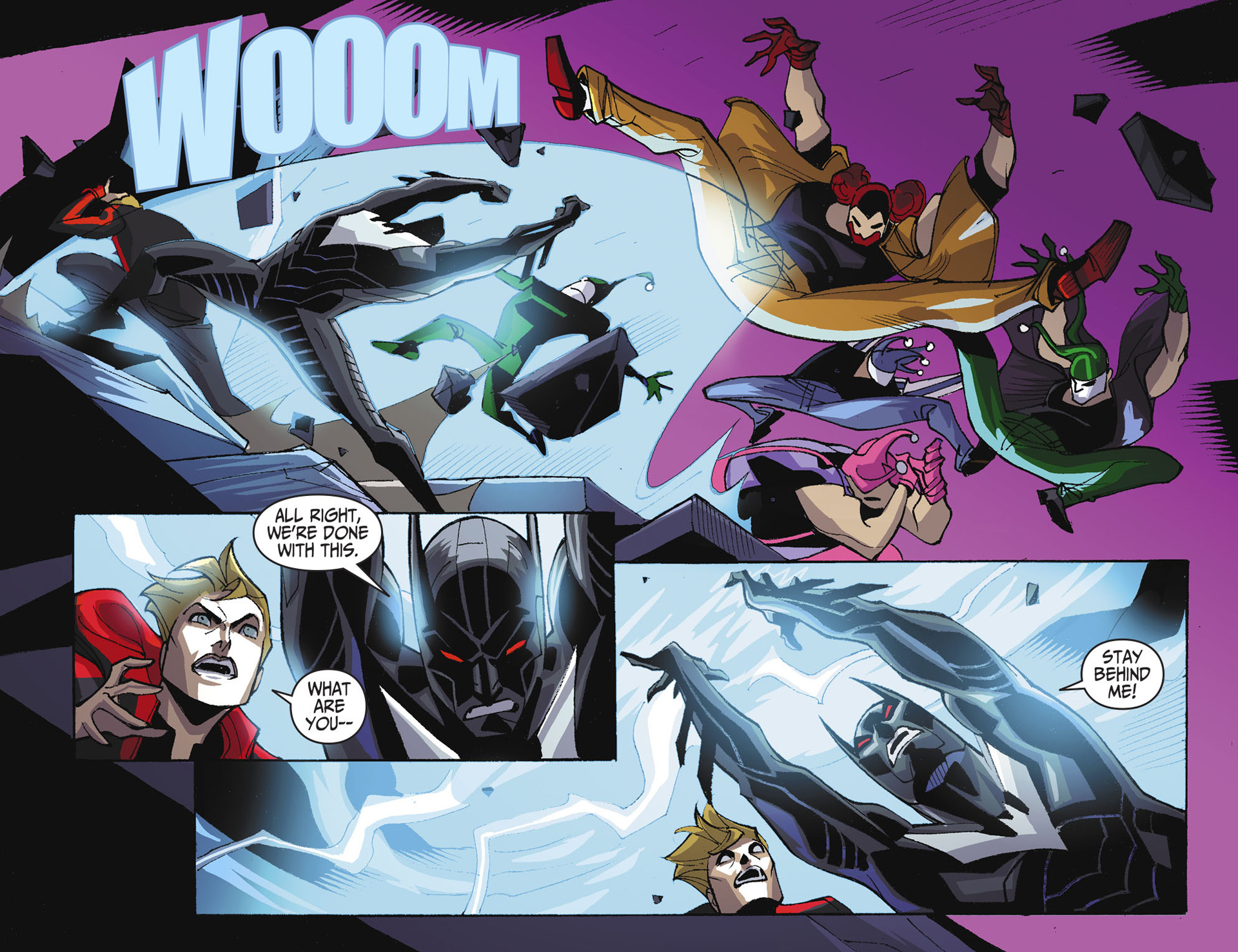 Read online Batman Beyond 2.0 comic -  Issue #20 - 8