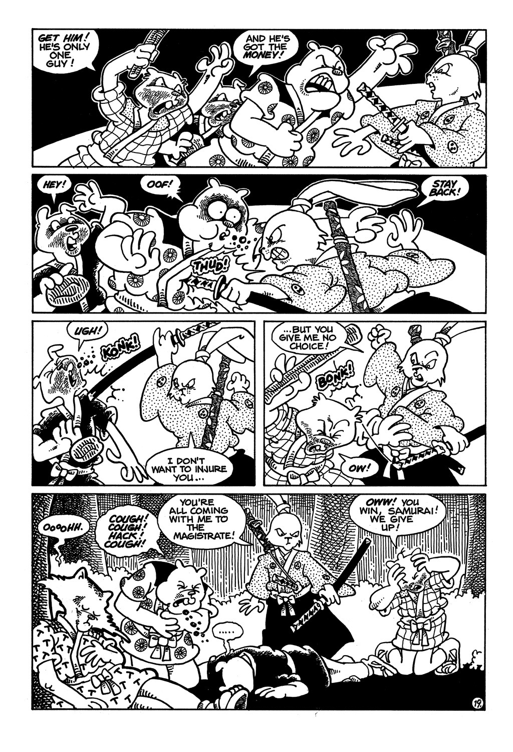 Read online Usagi Yojimbo (1987) comic -  Issue #19 - 21
