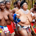 PHOTOS:King of Swaziland Chooses Wife Public Virginity Tests and Topless Girls'