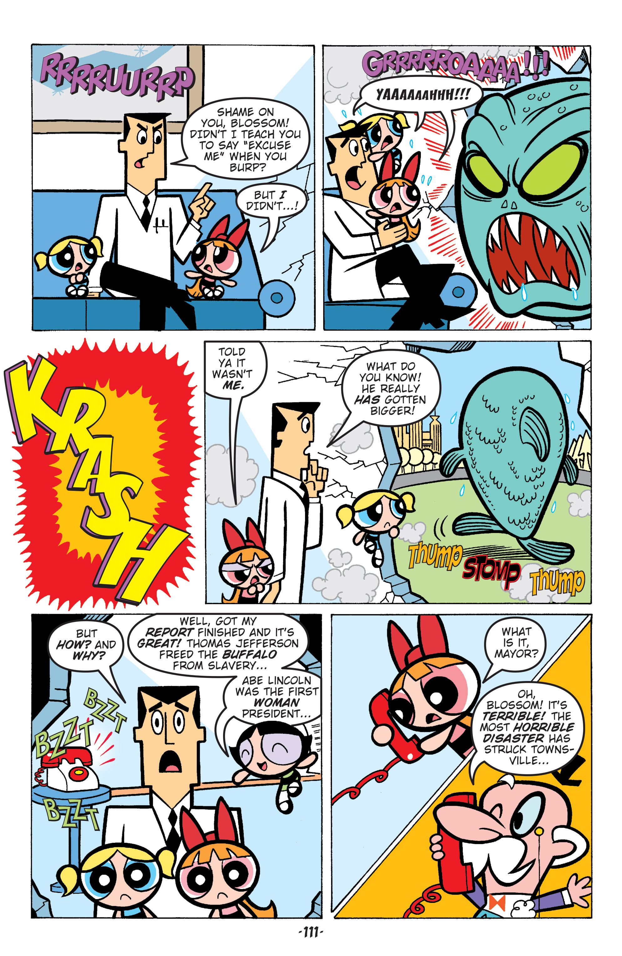 Read online Powerpuff Girls Classics comic -  Issue # TPb 4 - 112
