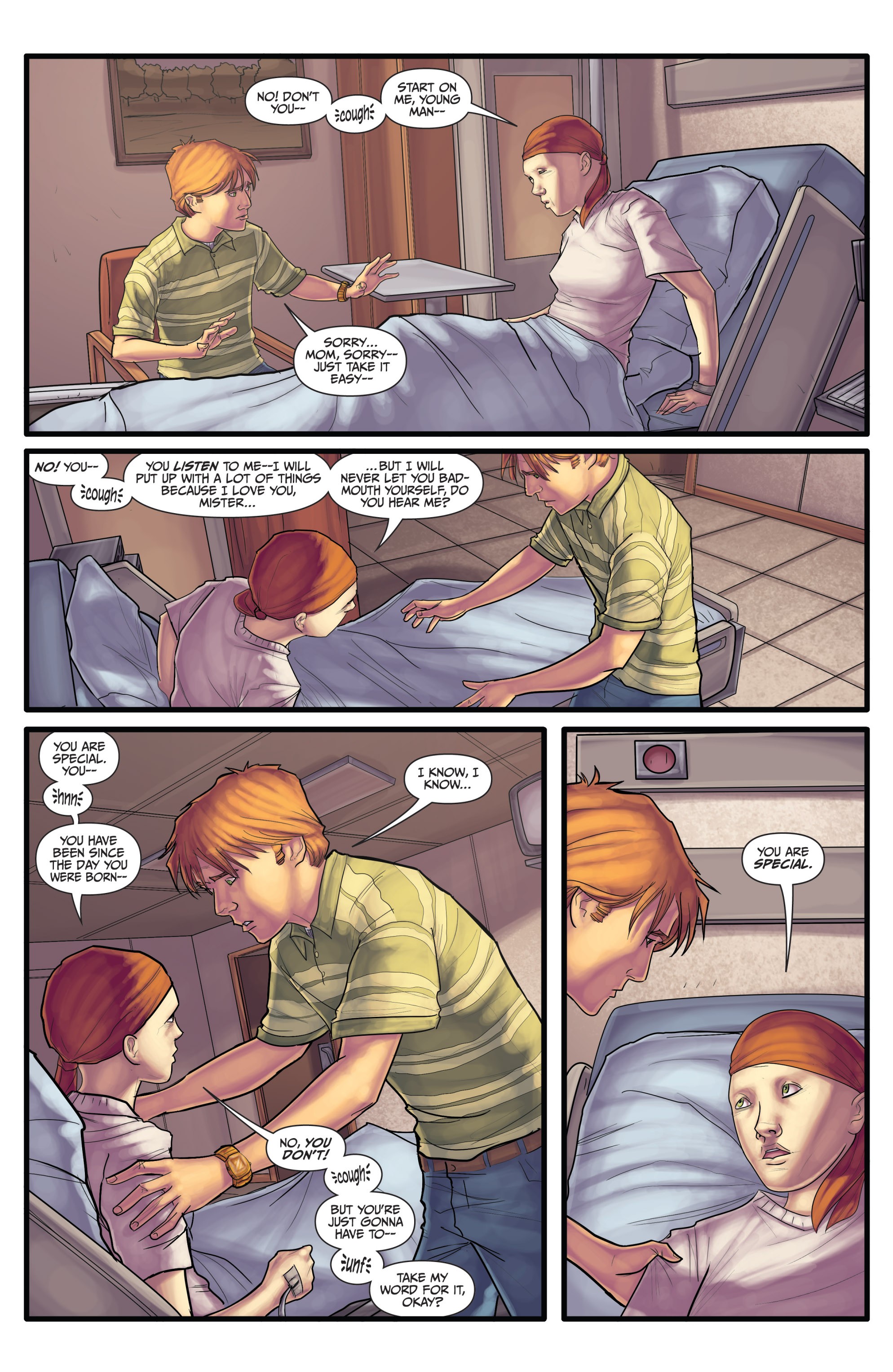 Read online Morning Glories comic -  Issue #19 - 14