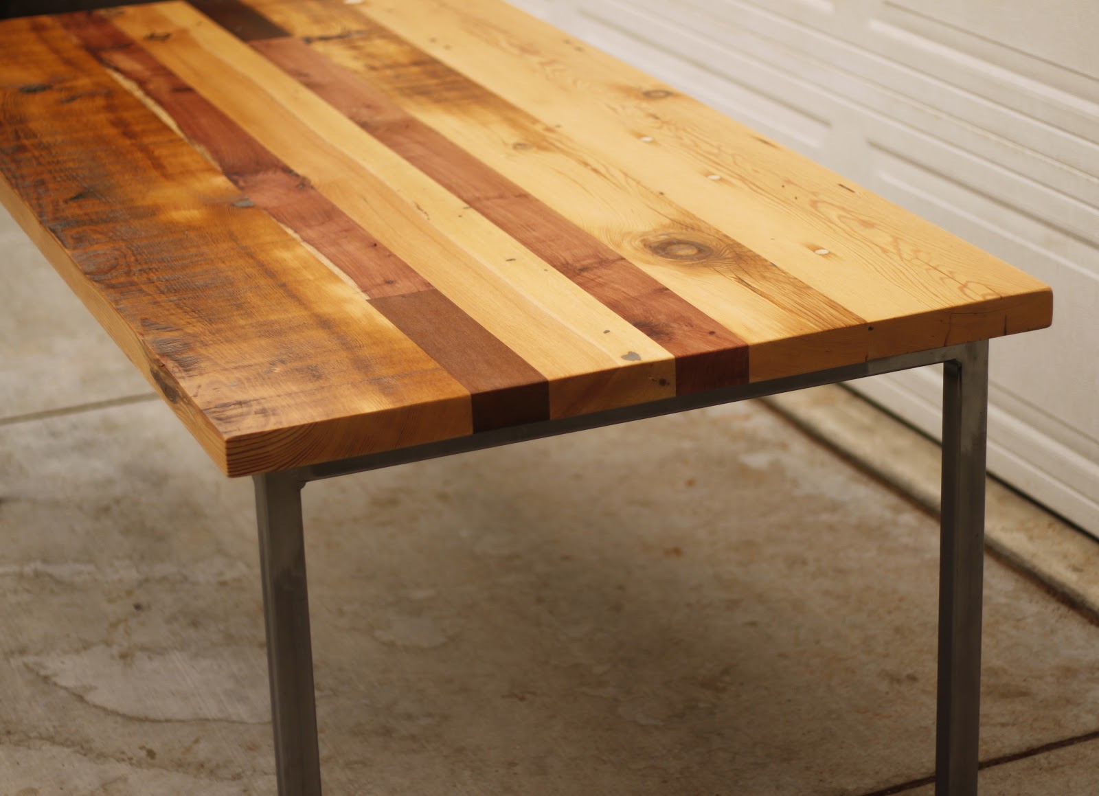 Arbor Exchange | Reclaimed Wood Furniture: Patchwork Table ...
