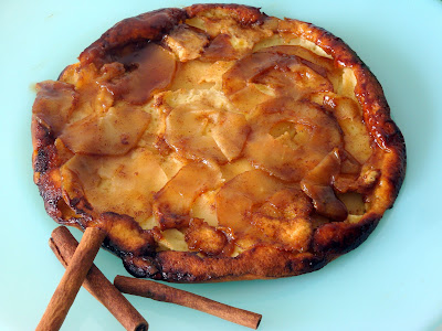 apple cinnamon oven pancake