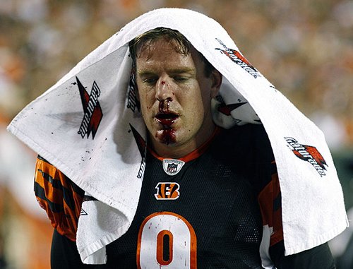 "kwotes"🤪😊: "Somebody's going to die out here." - Carson Palmer