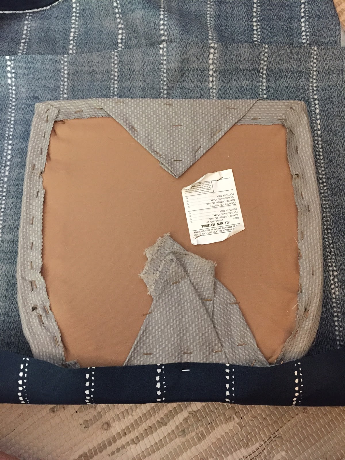 House Homemade How to Recover Chair Cushions