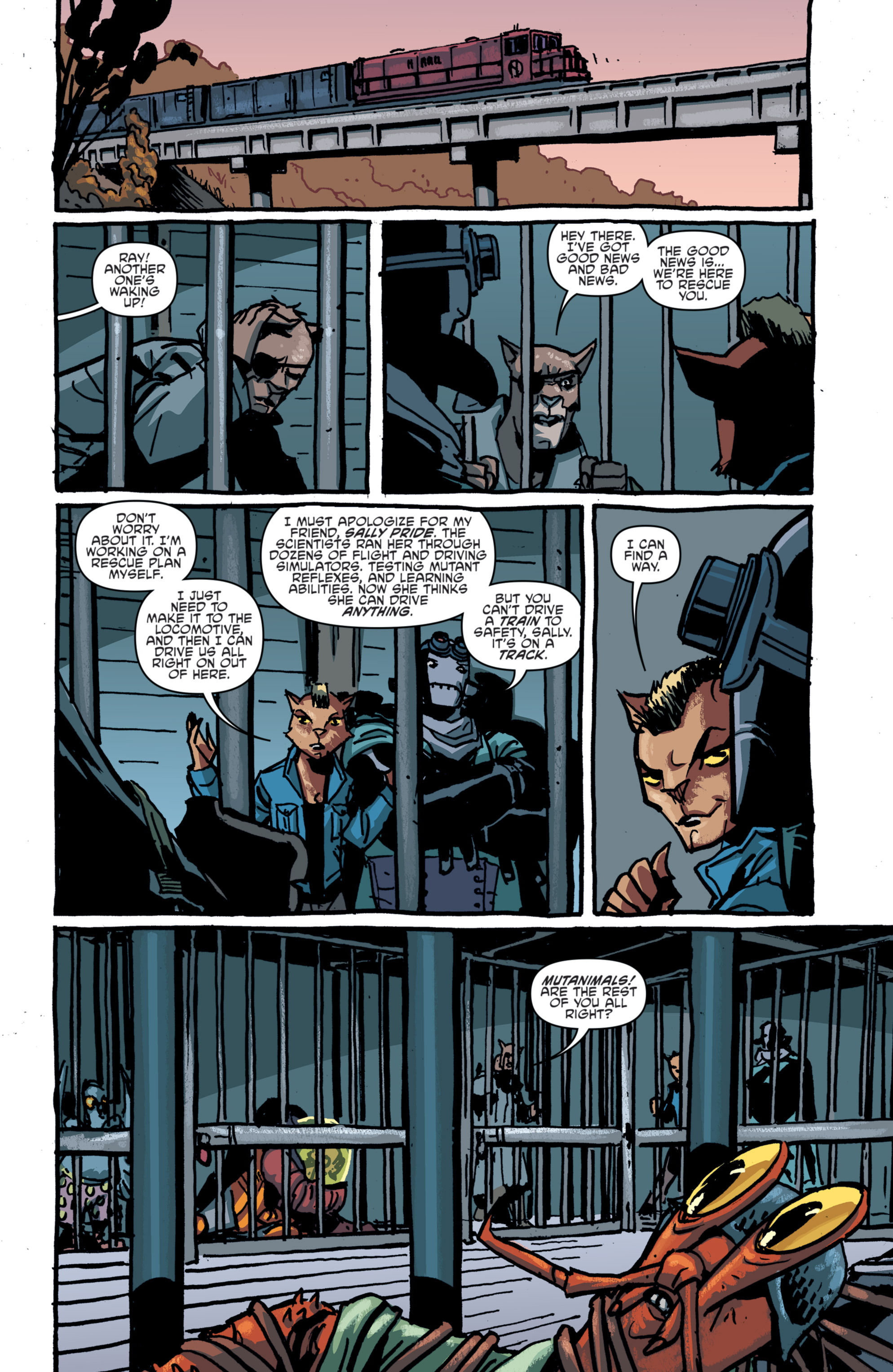 Read online Teenage Mutant Ninja Turtles: Mutanimals comic -  Issue #3 - 4