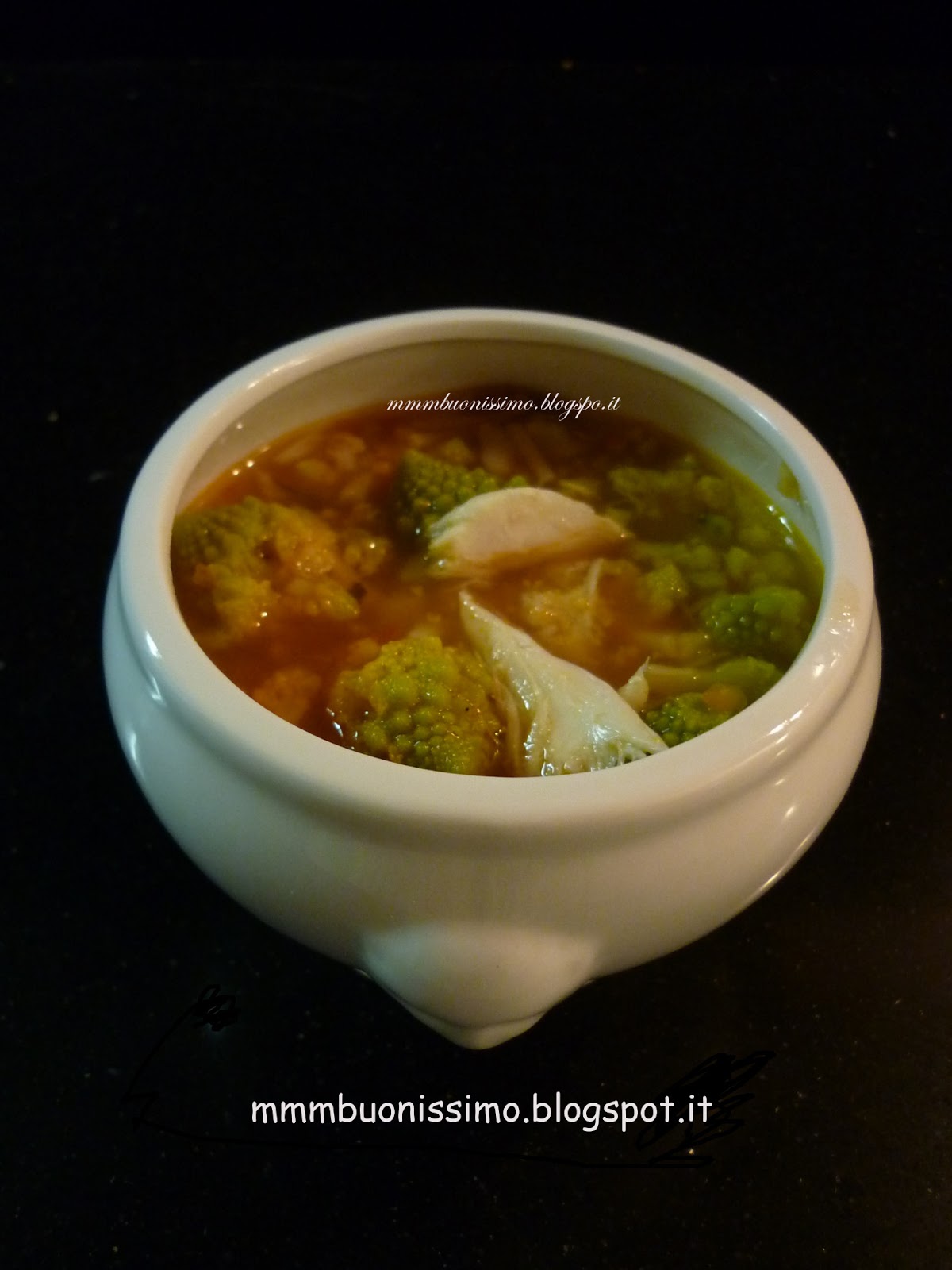 mmm...buonissimo! Pasta e broccoli in brodo di arzilla