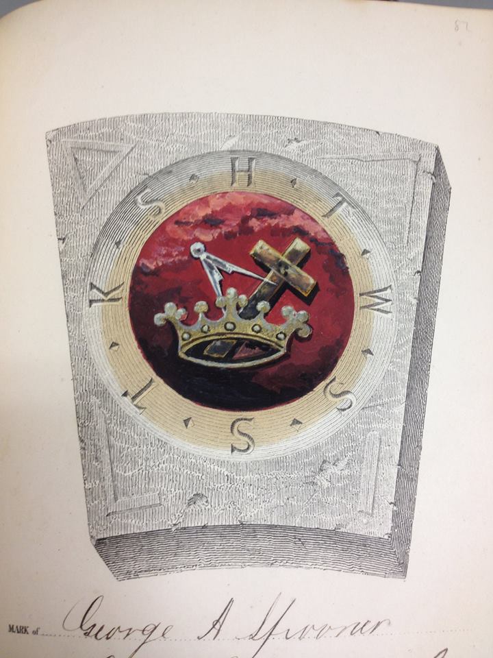 All Things Masonic The Chapter Penny And Book Of Marks