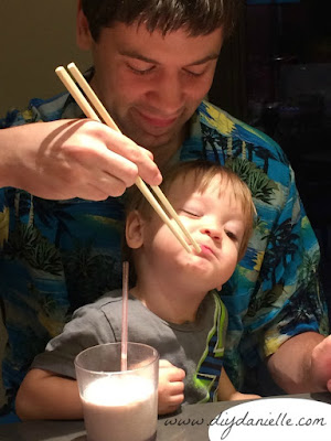 Hibachi at Kimonos at Beaches Negril Resort Hibachi with the kids