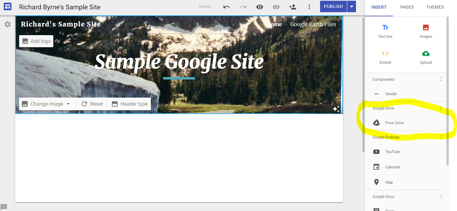 google sites