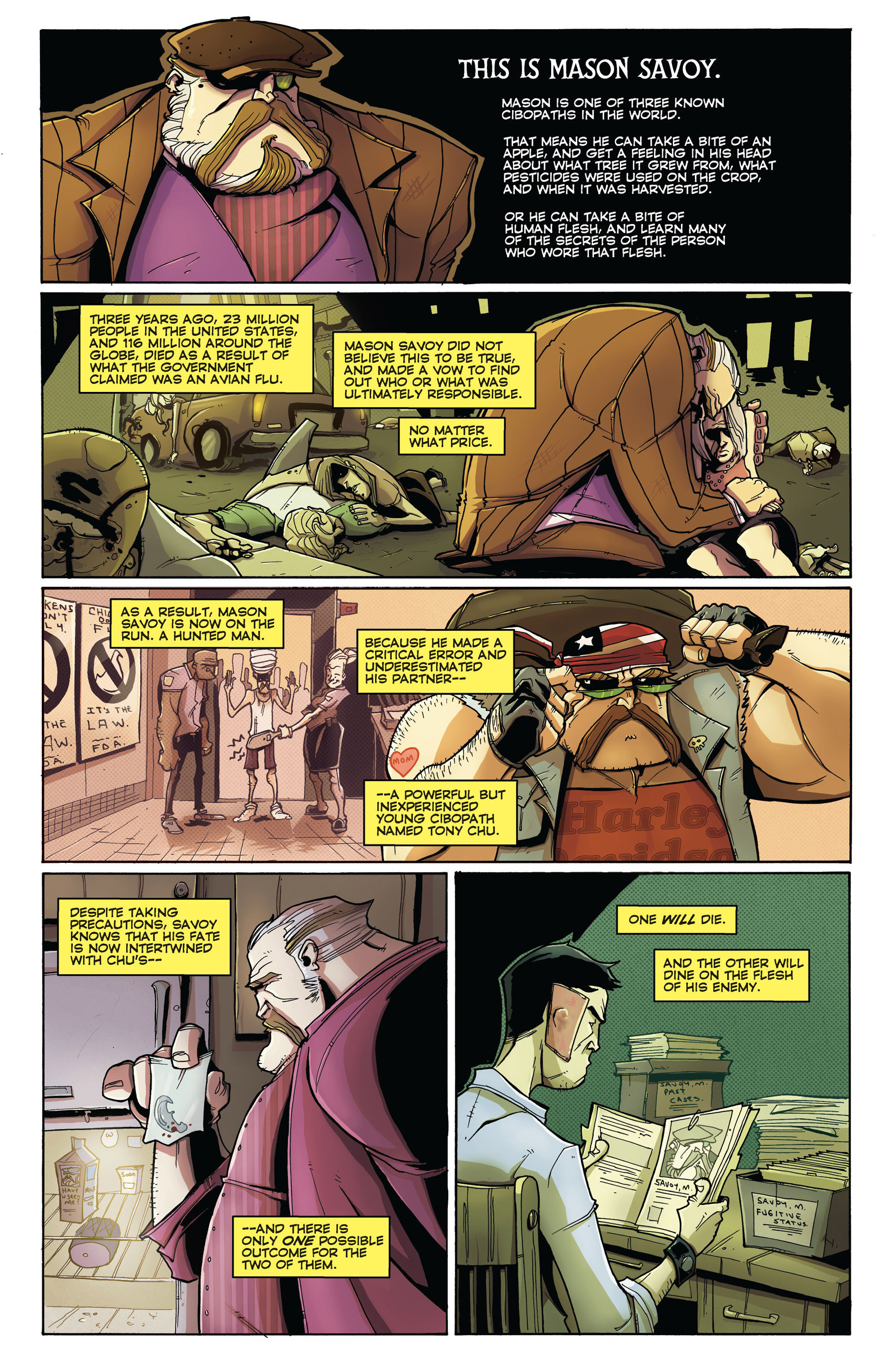 Read online Chew comic -  Issue # _TPB 1 - Taster´s Choise - 120