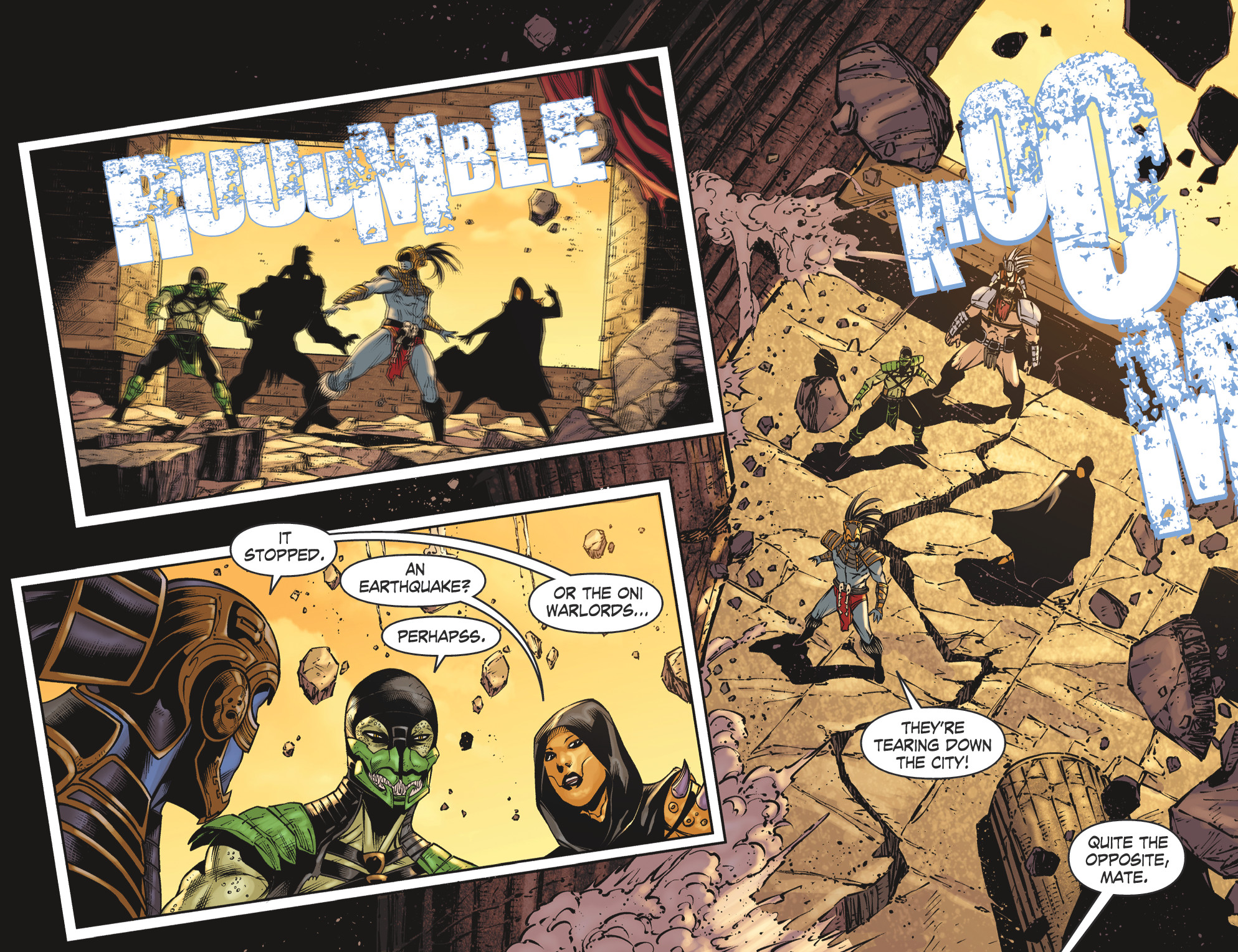 Read online Mortal Kombat X [I] comic -  Issue #19 - 22