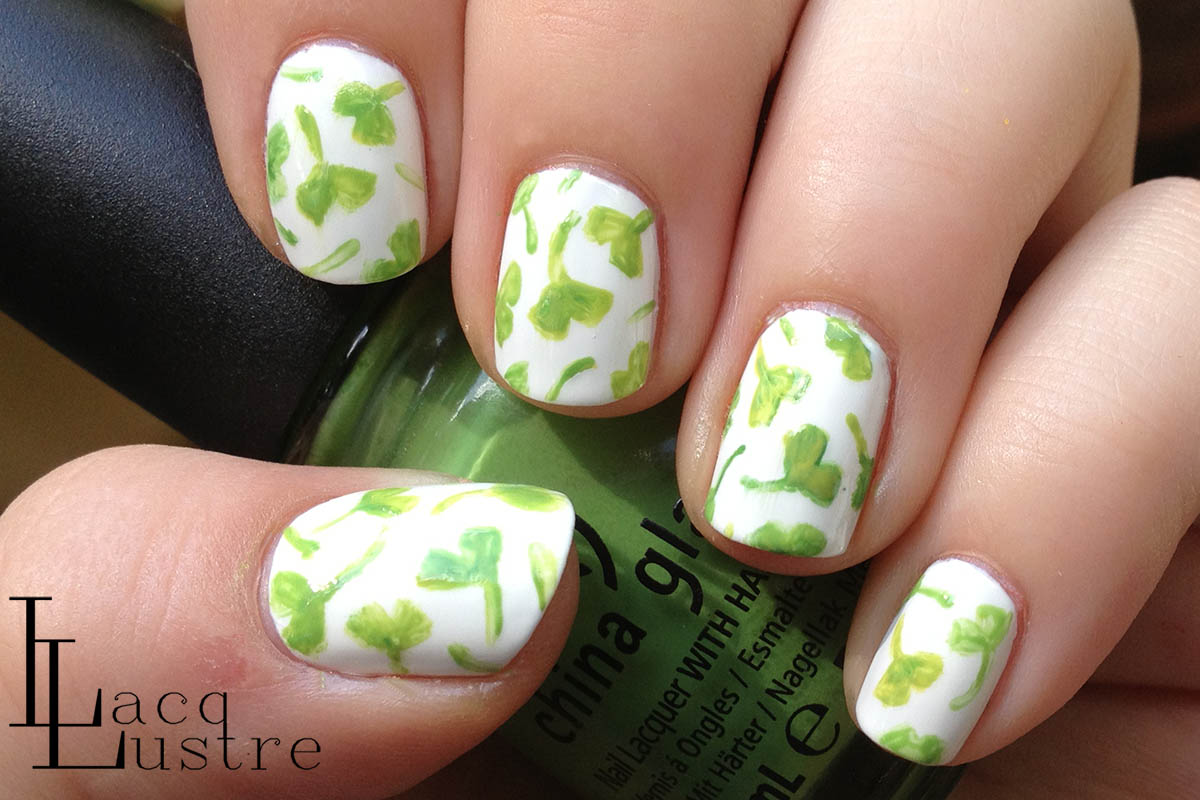 LacqLustre: Ginkgo Leaf Nail Art