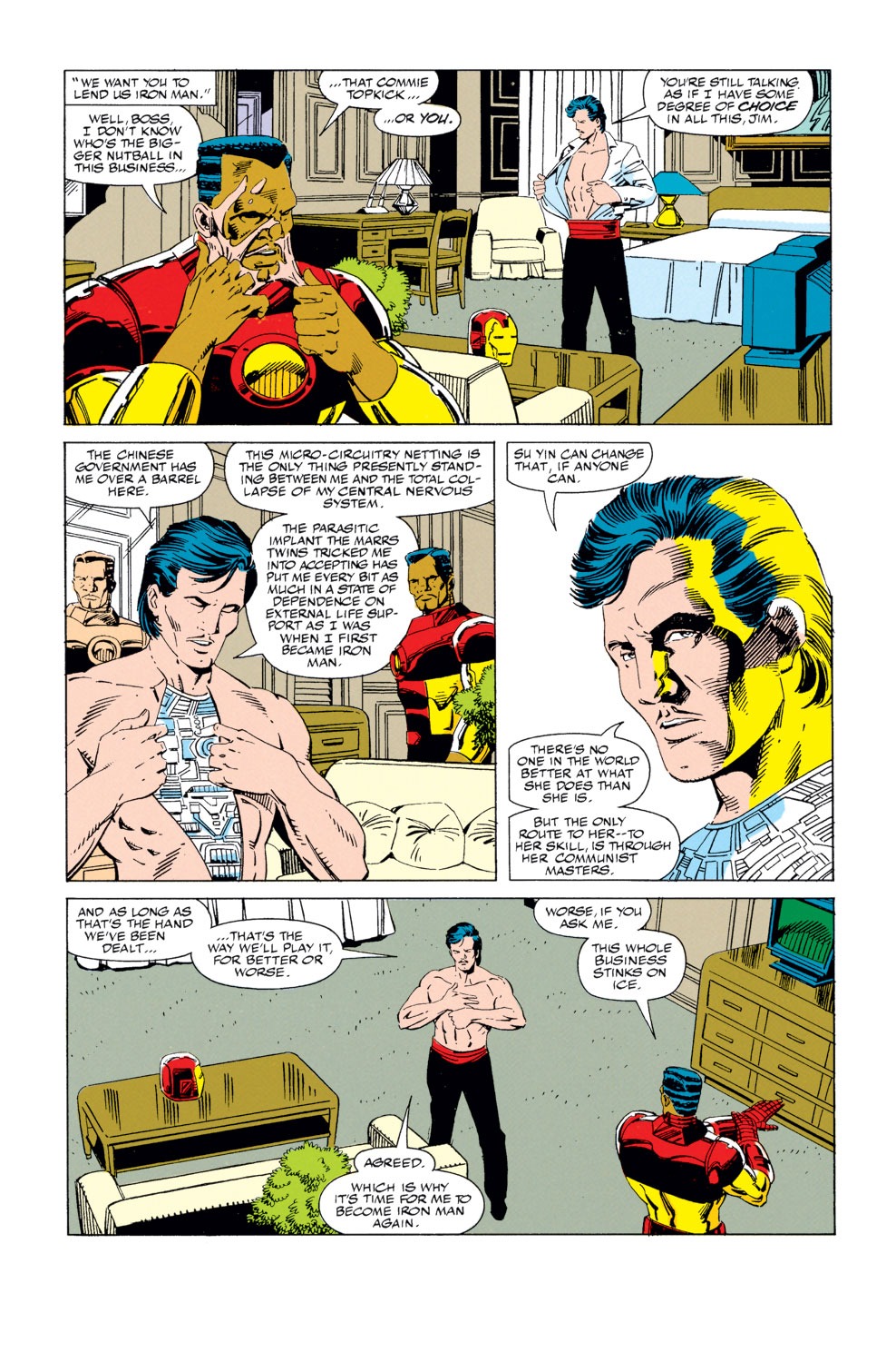 Read online Iron Man (1968) comic -  Issue #270 - 19