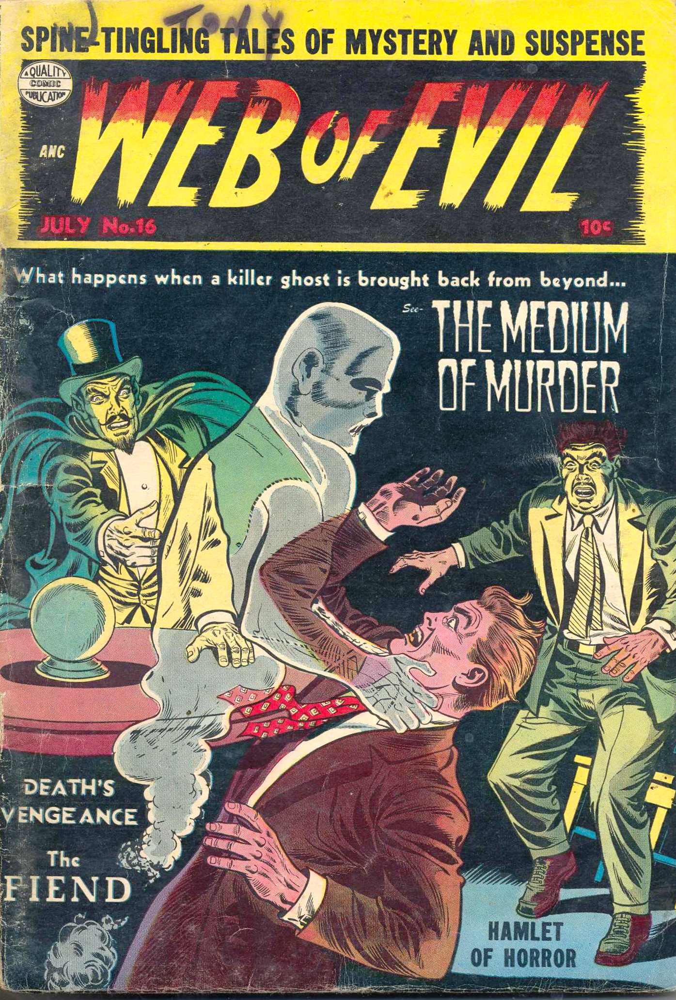 Read online Web of Evil comic -  Issue #16 - 1