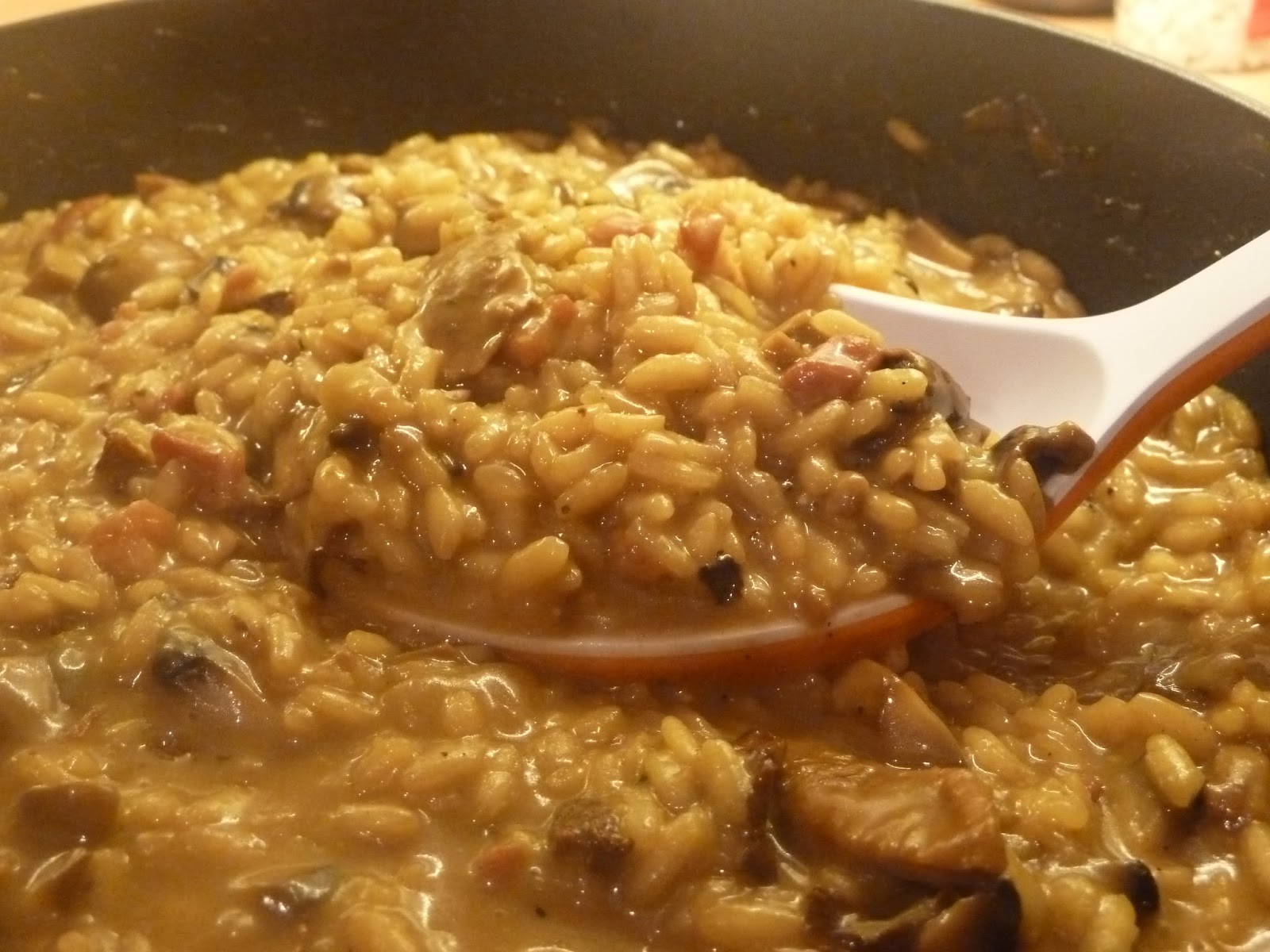 Cooking the Books with KellyJane Ina Garten's Wild Mushroom Risotto