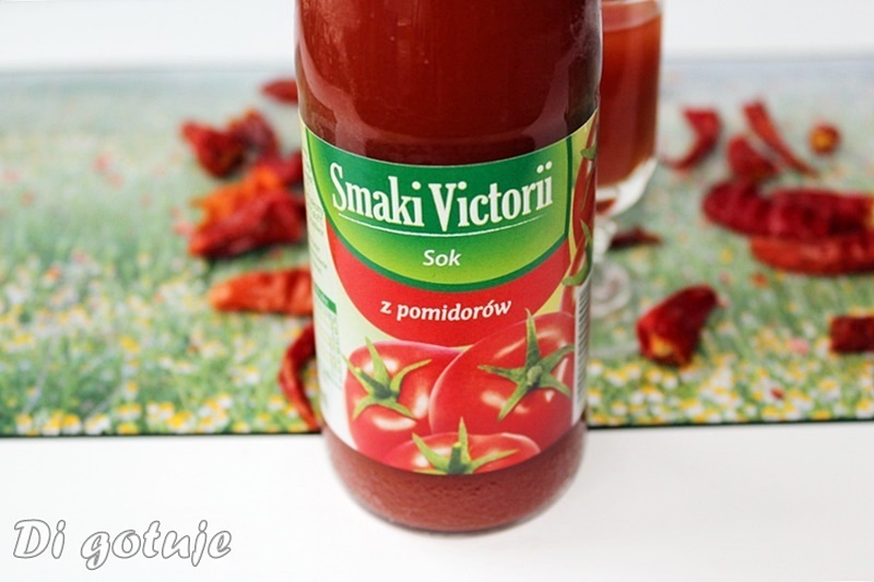 Russian Bloody Mary/Rosyjska Krwawa Marysia shot z sokiem pomidorowym