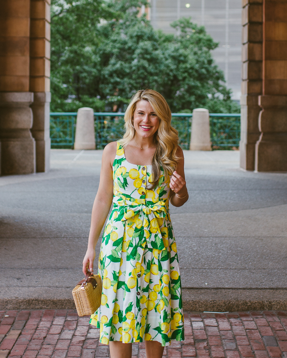 Summer Wind Lemon Dress