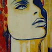 Πίνακες του Αντώνη Μαλαβάζου: Γυναίκες Αρ. 158