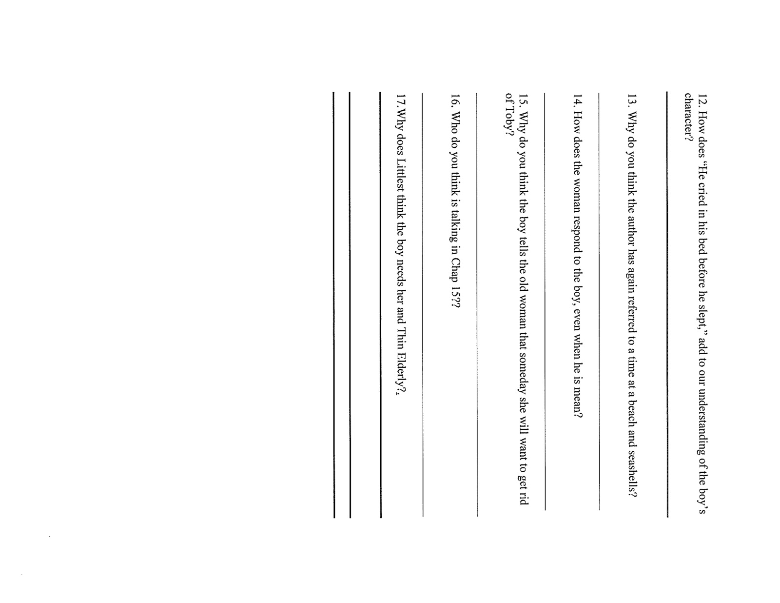 Gossamer essay questions 03 picture