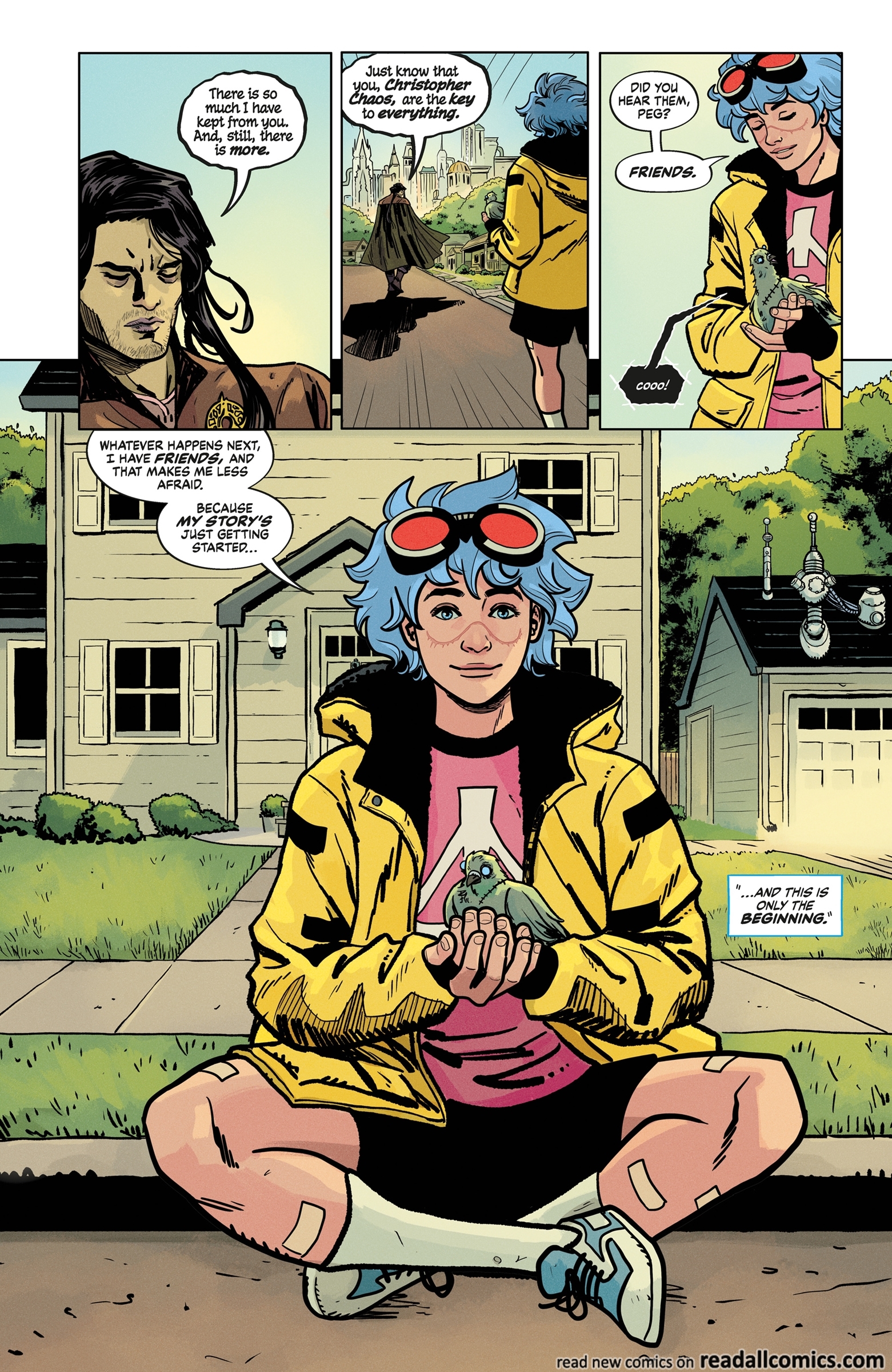 The Oddly Pedestrian Life of Christopher Chaos chapter 6 page 32