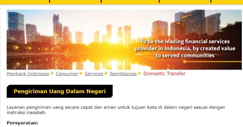 Cara Transfer Uang dari Indonesia ke Maybank Malaysia - WARGA NEGARA  INDONESIA