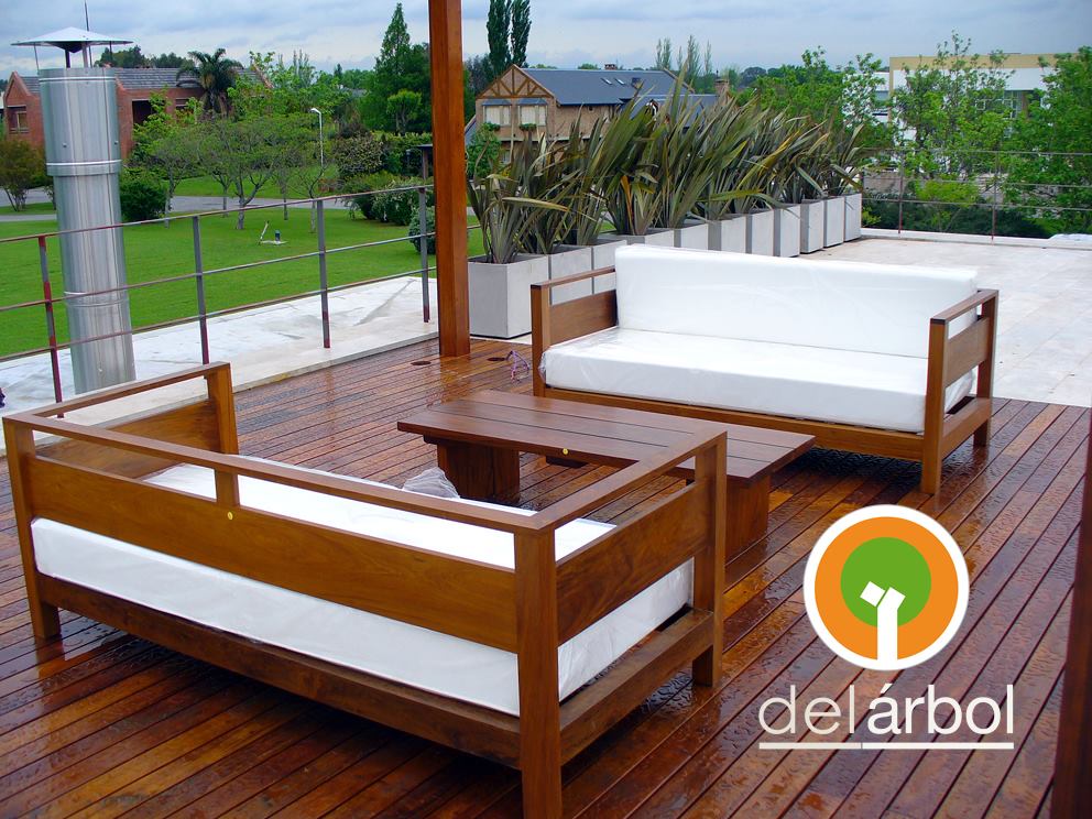 Del-Arbol | Fábrica de Muebles de Madera: Living de madera para jardín