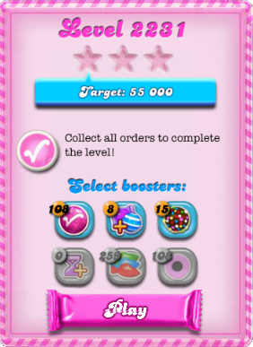 Candy And Crush Candy Crush Saga Level 2231