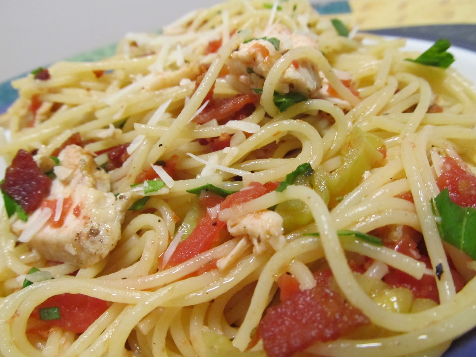 Jenn's Food Journey Chicken Capellini Capricciosi