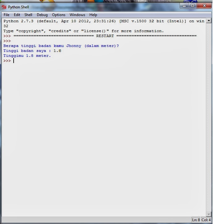 Belajar Input Nilai Menggunakan Bahasa Pemrograman Python Dengan Mudah ...