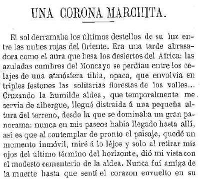 Fragmento de la publicacin en La Mesa Revuelta