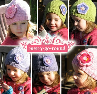 Merry-Go-Round Handmade Wool Beanies