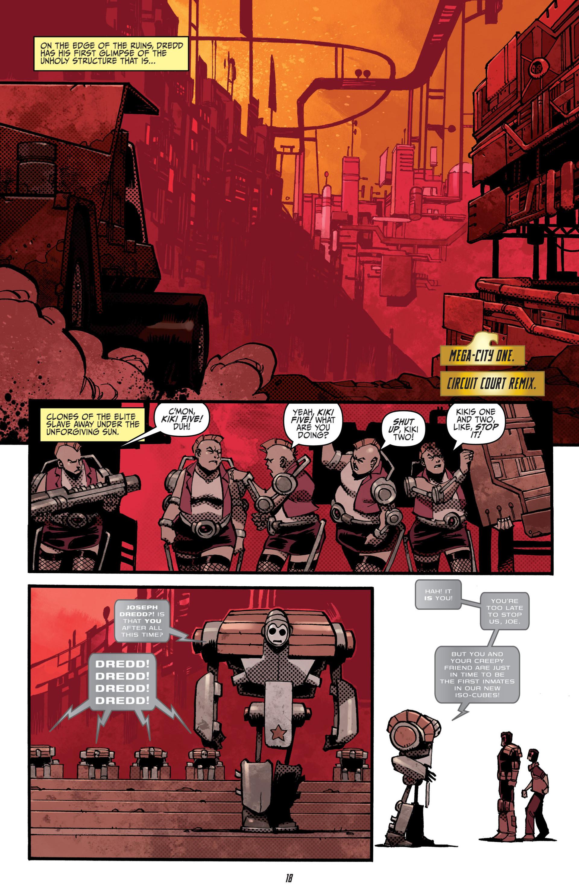 Read online Judge Dredd (2012) comic -  Issue #12 - 20