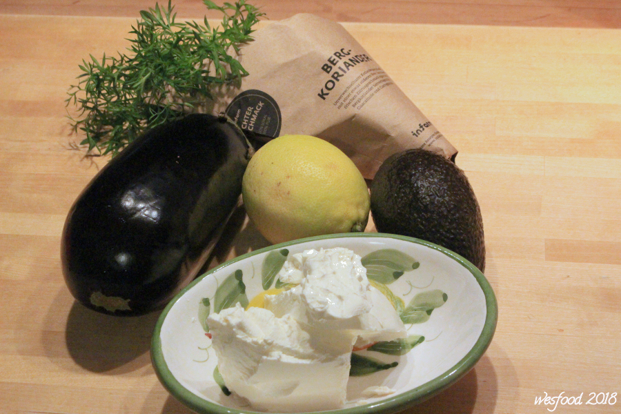 WesFood - Herr Westerhausen kocht ...: Auberginen-Avocado-Creme