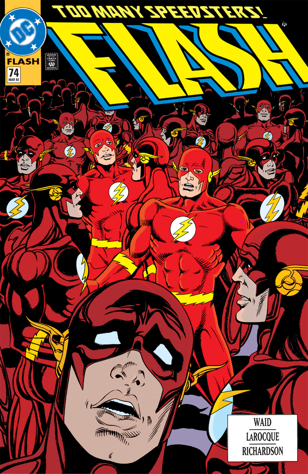 The Flash (1987) issue 74 - Page 1