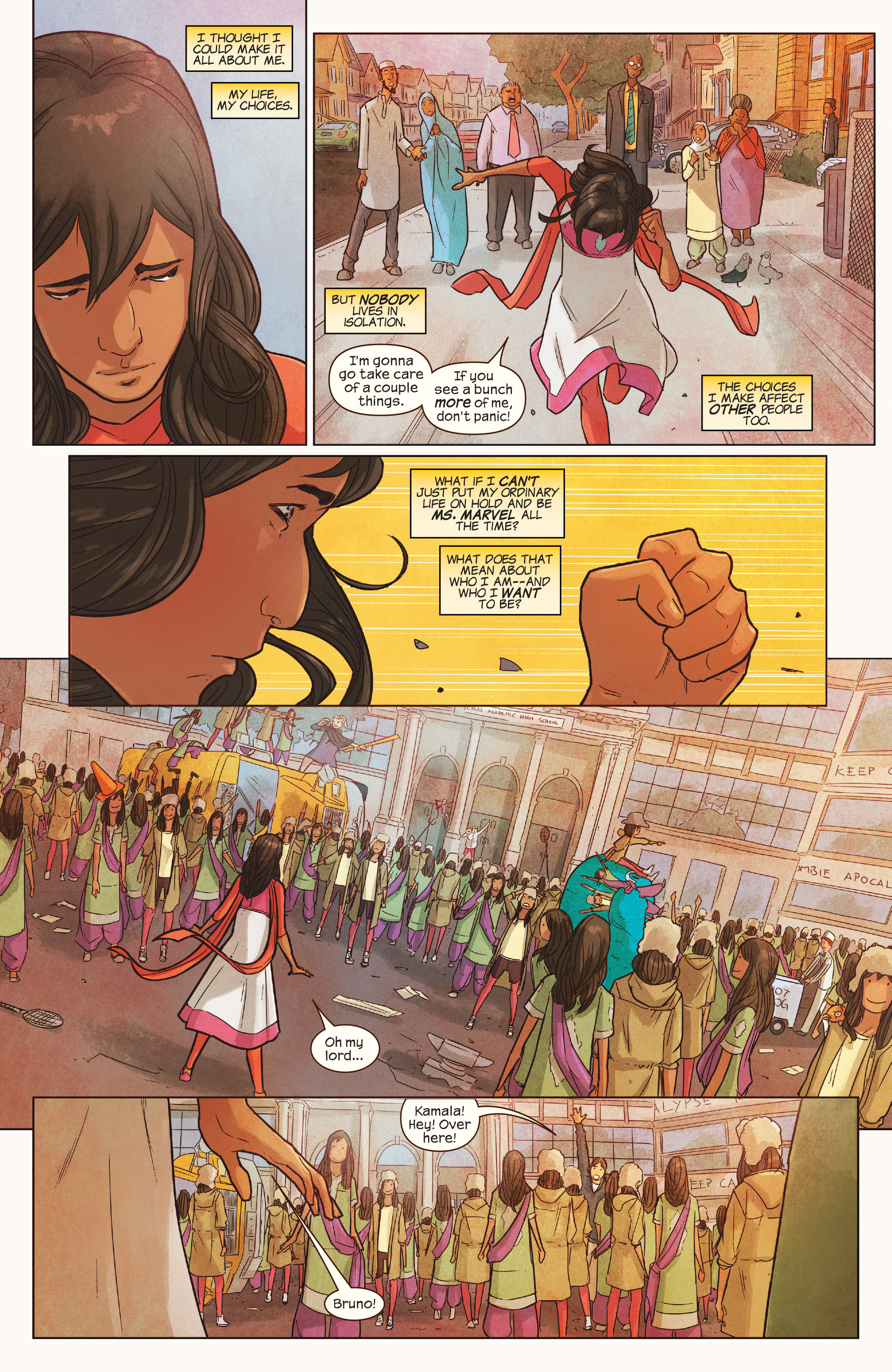 Read online Ms. Marvel (2016) comic -  Issue #5 - 16