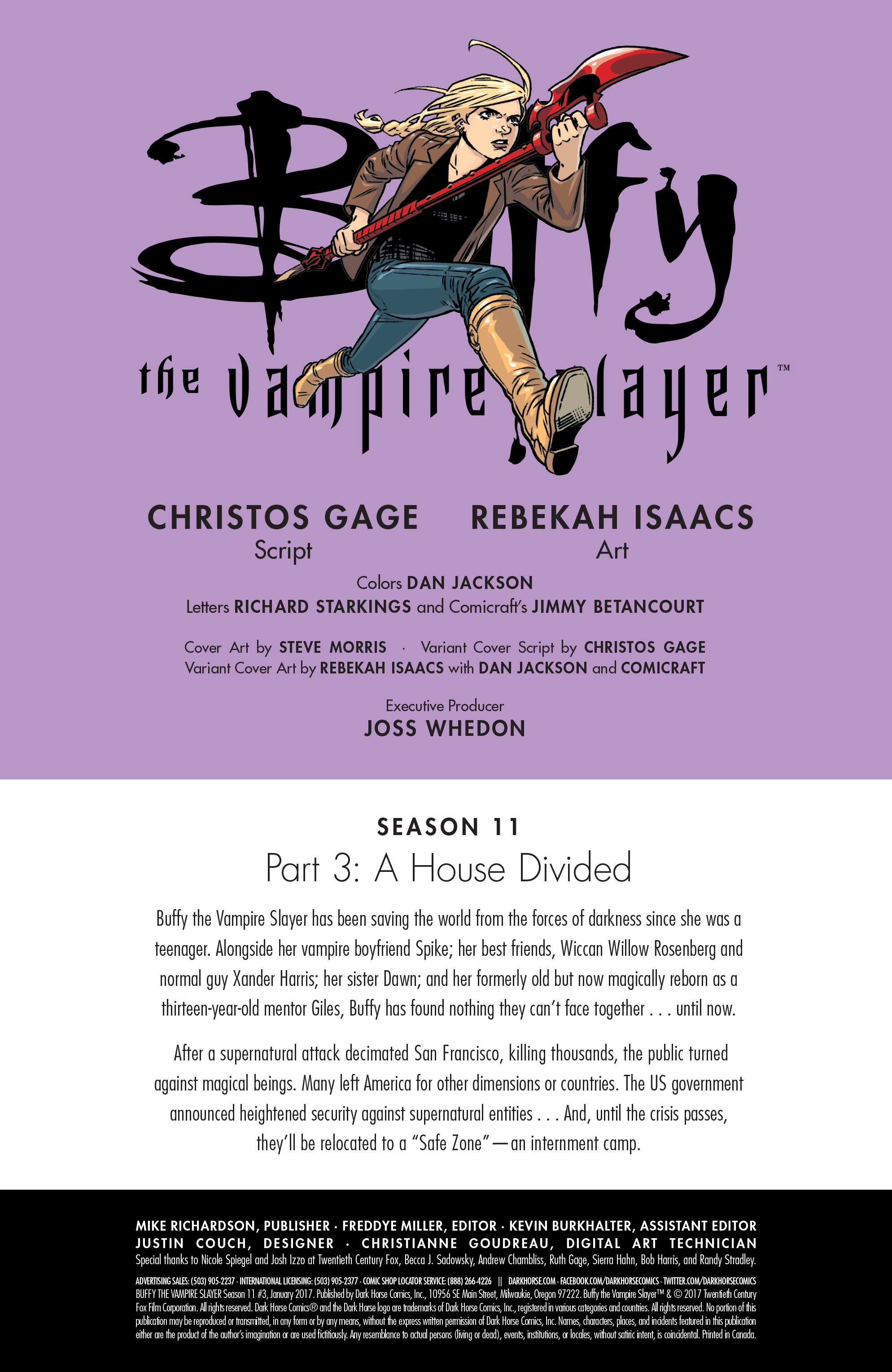 Read online Buffy the Vampire Slayer Season 11 comic -  Issue #3 - 3